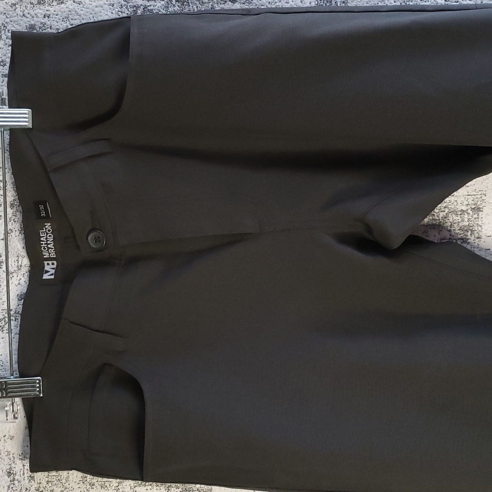 Black lightweight Michael Brandon dress pants Like New, worn once